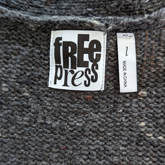 Long Heather Grey Cardigan/Duster - Picture 3 of 3